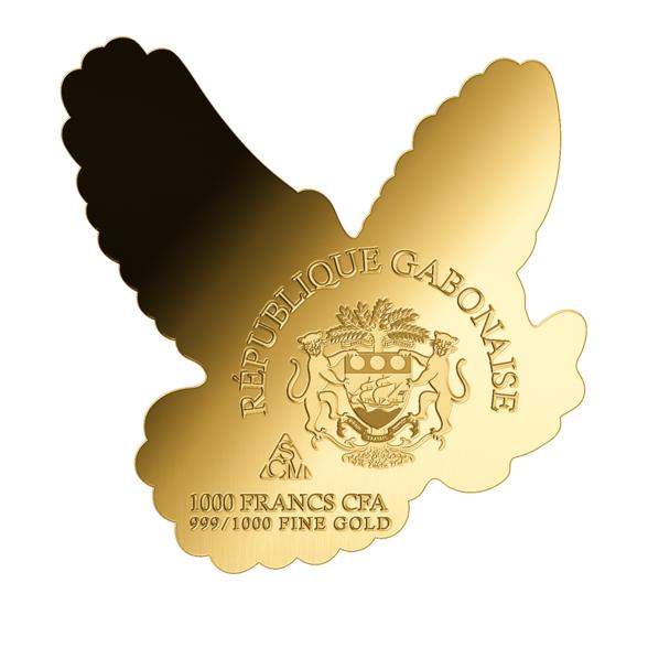 Shape-Münze "Friedenstaube" 1/1000 oz. Feingold - 113786600000 - 2 - 588px