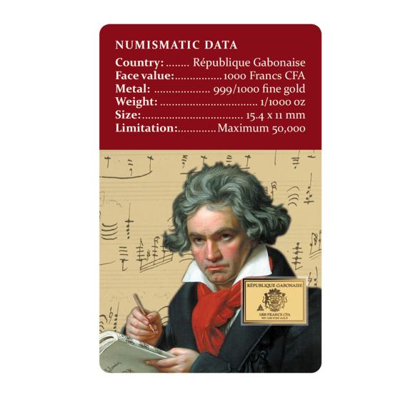 Coincard "Ludwig van Beethoven" - 113787300000 - 2 - 588px
