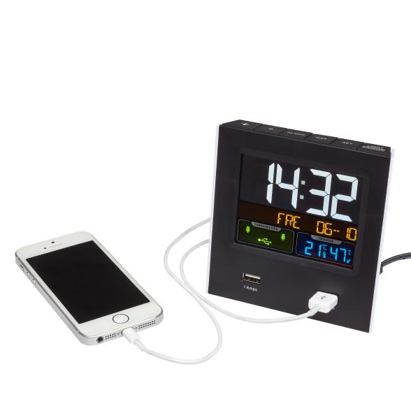 Wetter & Wecker mit Ladegerät - 113798700000 - 2 - 588px