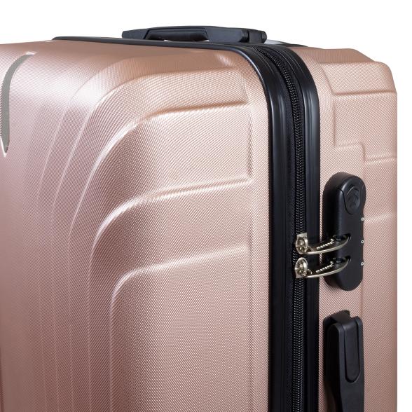 3-teiliges ABS-Kofferset 'Palma24' roségold - 113823300000 - 2 - 588px