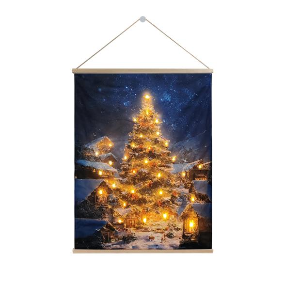 LED-Wandbild Weihnachtsidylle - 113879300000 - 2 - 588px