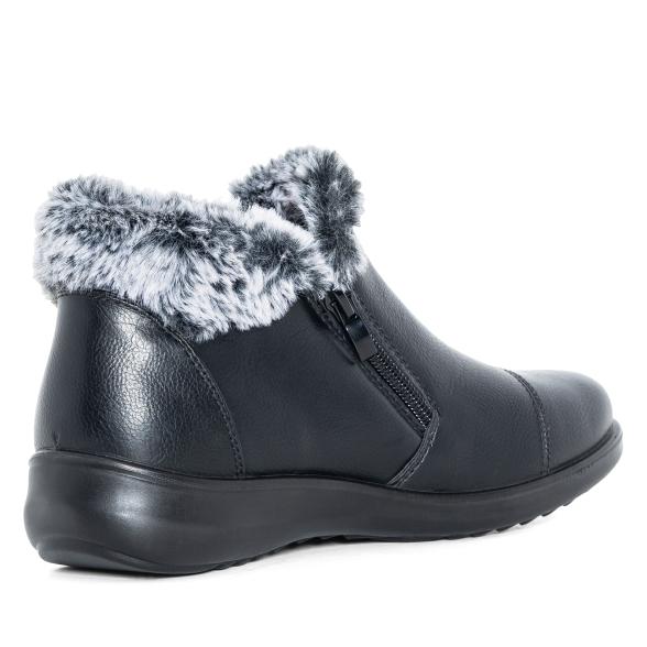 TOPWAY COMFORT Damenstiefelette schwarz - 113939500000 - 2 - 588px