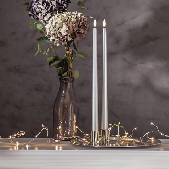 XXL-LED-Stabkerzen silber - 113950800000 - 2 - 588px