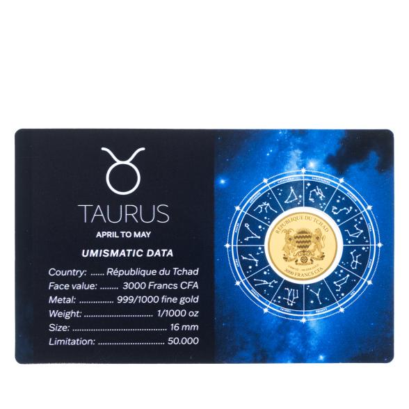 Coincard Sternzeichen "Stier" - 113961500000 - 2 - 588px