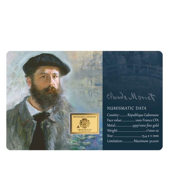 Coincard "Collage Claude Monet" - 113961600000 - 2 - 588px