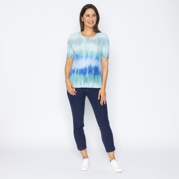 Jeannie Damen-Plissee-Shirt Farbverlauf - 113966500000 - 2 - 588px
