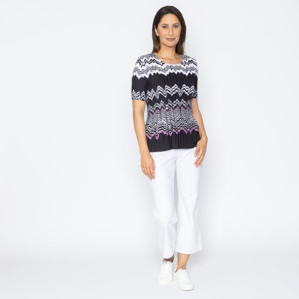 Jeannie Damen-Plissee Shirt Zickzack - 113968500000 - 2 - 588px