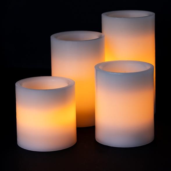 4er-Set Echtwachskerzen - 113971900000 - 2 - 588px