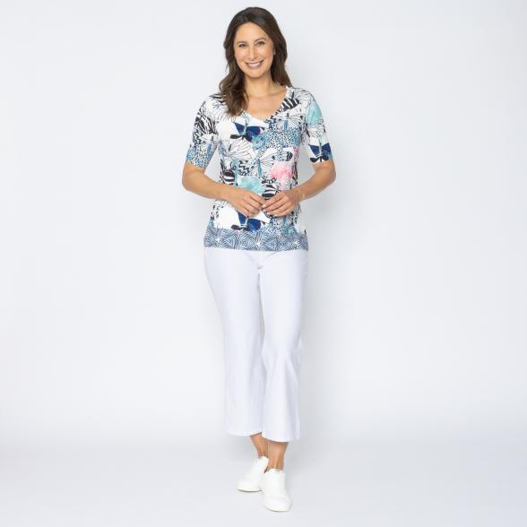 BRILLIANTSHIRTS Damen-Shirt Flamingo 36/38 - 113981900001 - 2 - 588px
