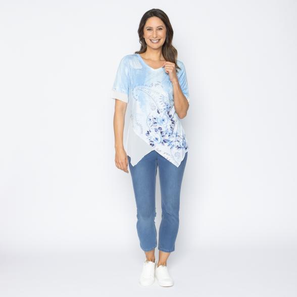 BRILLIANTSHIRTS Damen-Shirt Paisleyverlauf 36/38 - 113982500001 - 2 - 588px