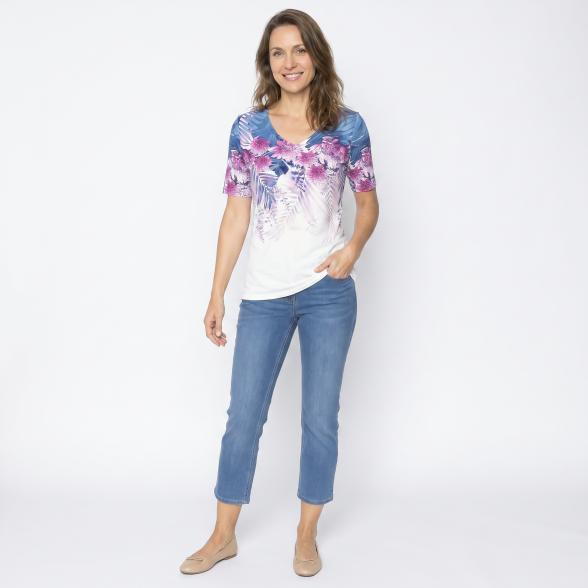 BRILLIANTSHIRTS Damen-Shirt Tropical Verlauf 48/50 - 113988800004 - 2 - 588px