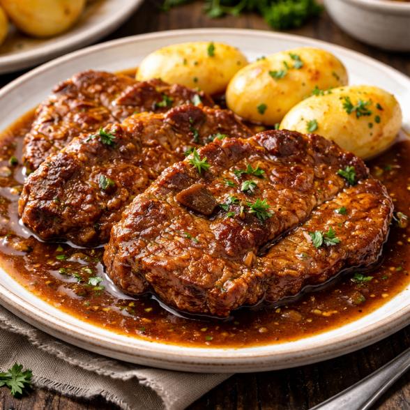 Schopfbraten in Brauhaussoße - 114004700000 - 2 - 588px