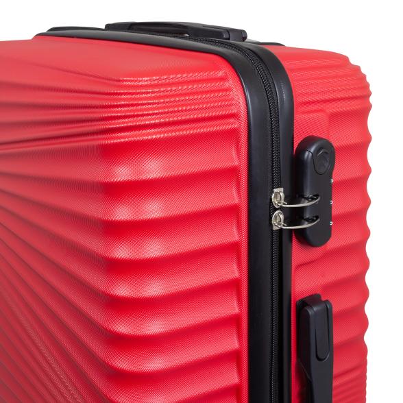 3-teiliges ABS-Kofferset 'Luxor' rot - 114009400000 - 2 - 588px