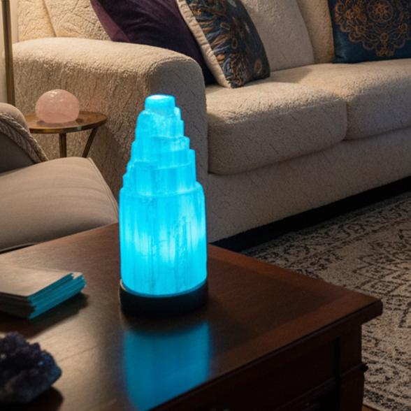 Darimana Lampe Selenit klein - 114011800000 - 2 - 588px