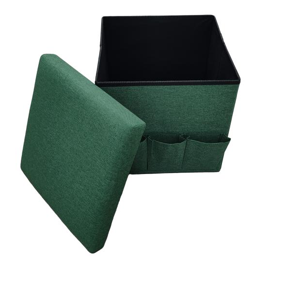 Sitzhocker faltbar mit Tasche, grün - 114022300000 - 2 - 588px