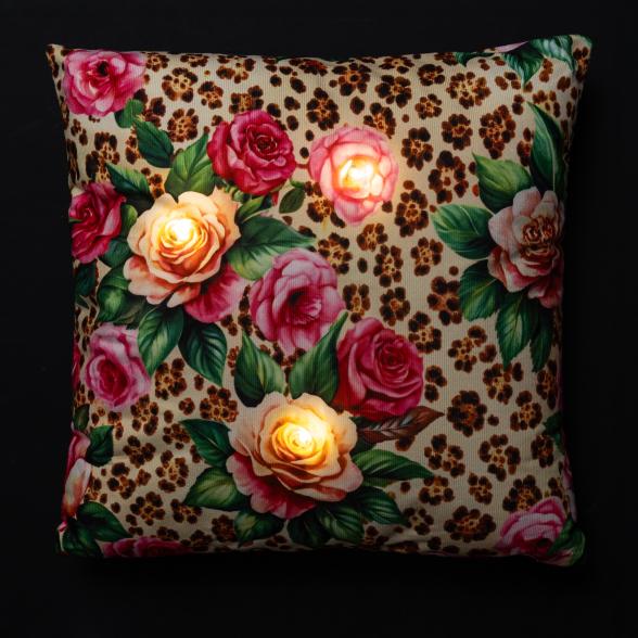 LED-Kissen Rose & Leo 40x40cm - 114024700000 - 2 - 588px