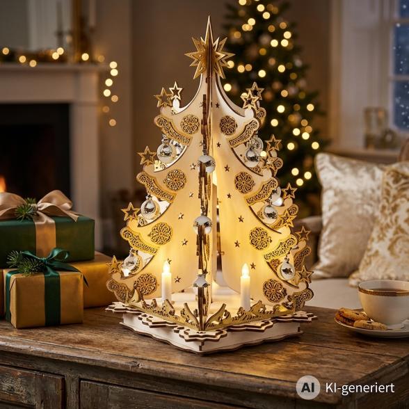 Deluxe 3D-Tannenbaum mit LED - 114034900000 - 2 - 588px