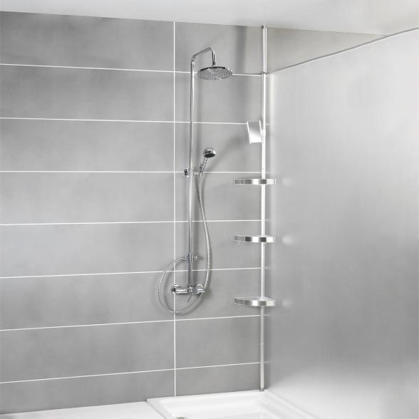 Teleskop Eck- Duschregal Premium Matt - 114056100000 - 2 - 588px