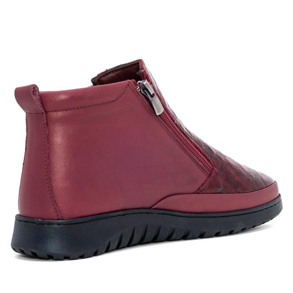 Andrea Conti Damen Lederstiefelette burgund 36 - 114060500001 - 2 - 588px