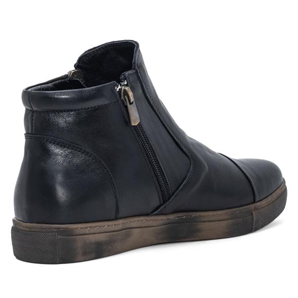 Andrea Conti Damen Lederstiefelette schwarz 36 - 114061800001 - 2 - 588px