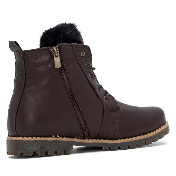 Andrea Conti Damen Lederstiefelette dunkelbraun 36 - 114074900001 - 2 - 588px