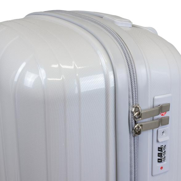 4-tlg. Hartschalenkofferset 'Florenz' silber - 114097100000 - 2 - 588px