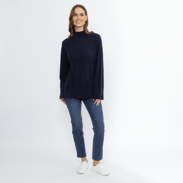 100% KASCHMIR Pullover navy 50/52 - 114109300005 - 2 - 588px