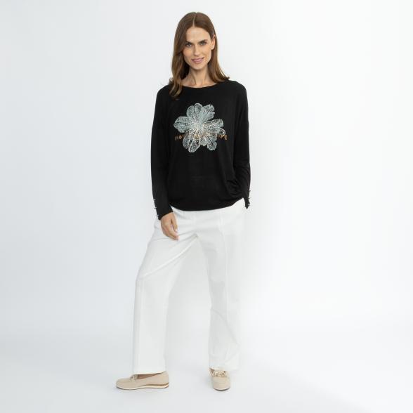 CHRISTIAN MATERNE Damen-Shirt schwarz 36/38 - 114139600001 - 2 - 588px
