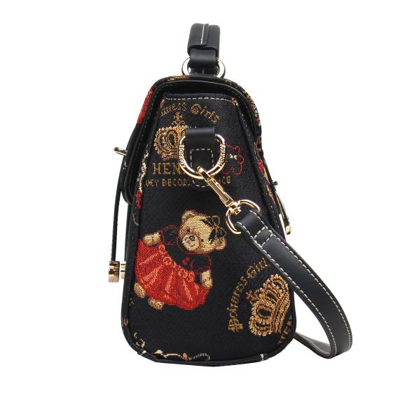 Henney Bear Henkeltasche schwarz/multicolor - 114159700000 - 2 - 588px