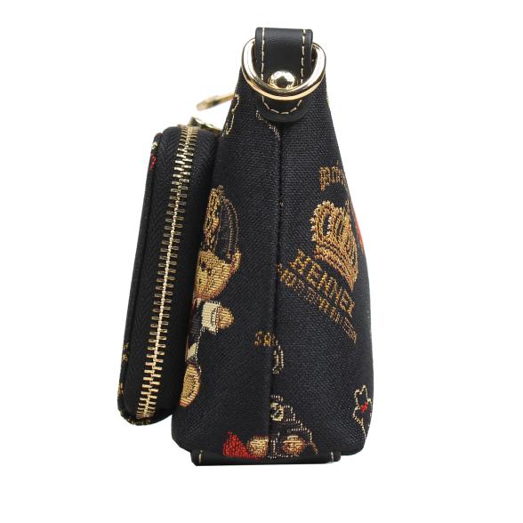 Henney Bear Umhängetasche schwarz/multicolor - 114159900000 - 2 - 588px