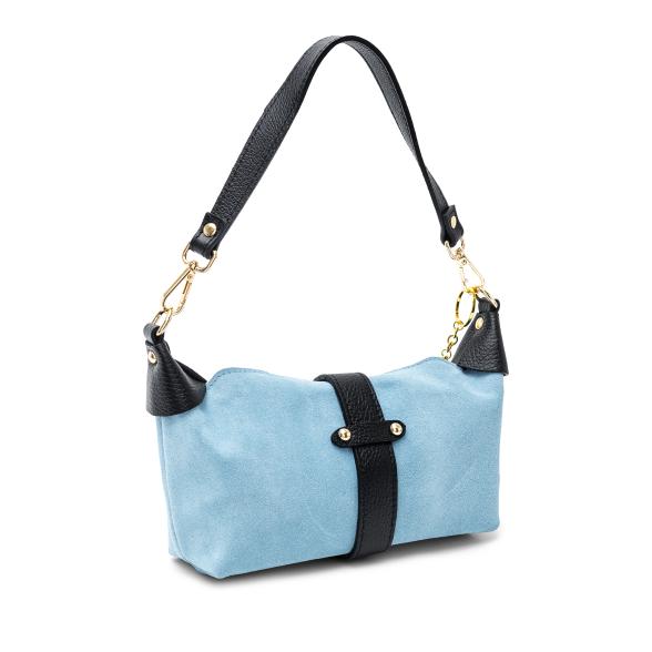 Luca Lorenzo Schultertasche schwarz/blau - 114195500000 - 2 - 588px