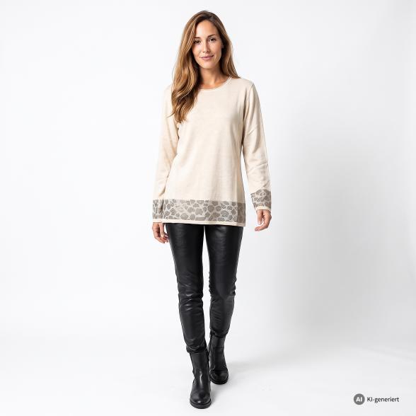 Kernig by Sarah Kern Pullover Leo beige melange 36/38 - 114199600001 - 2 - 588px