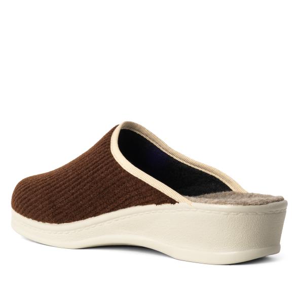 SANITAL LIGHT Damenhausschuhe braun/beige 35 - 114202000001 - 2 - 588px