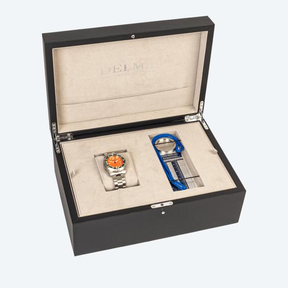 DELMA Taucheruhr "Quattro" Automatik orange - 114211400000 - 2 - 588px