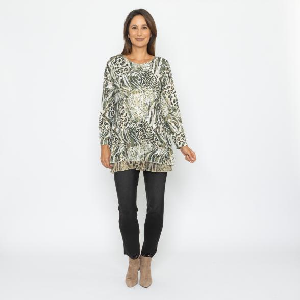 TRENDS by J. Leibfried Longshirt multicolor 36/38 - 114222200001 - 2 - 588px