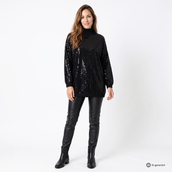 Kernig by Sarah Kern Longpullover Pailletten 48/50 - 114231900004 - 2 - 588px