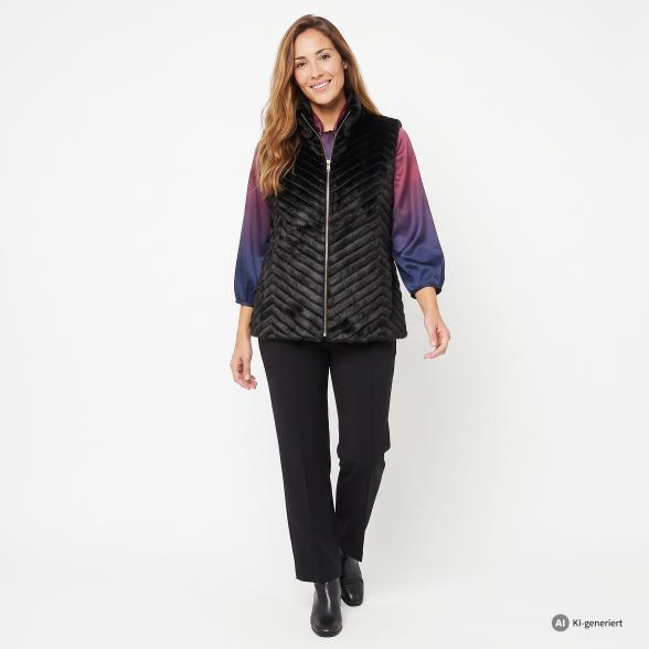 TRENDS by J. Leibfried Fellweste schwarz 36/38 - 114248300001 - 2 - 588px