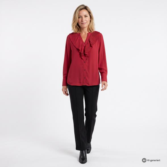 TRENDS by J. Leibfried Bluse rot 36/38 - 114250300001 - 2 - 588px