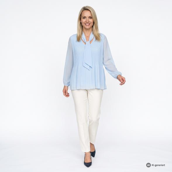 TRENDS by J. Leibfried Plisseebluse hellblau 36/38 - 114250500001 - 2 - 588px