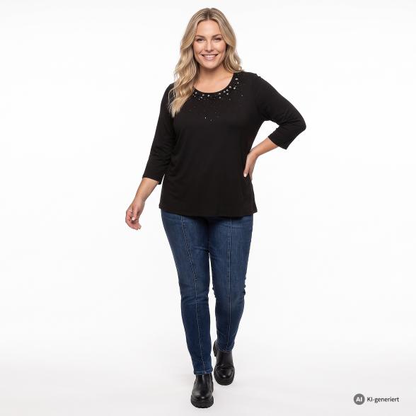 sophistical Women Shirt Pailletten schwarz 40/42 - 114281000001 - 2 - 588px