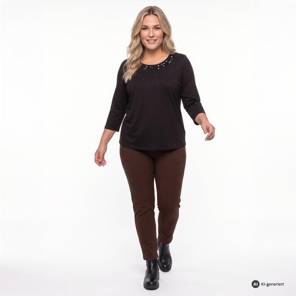 sophistical Women Hose dunkelbraun 40/42 - 114282400001 - 2 - 588px