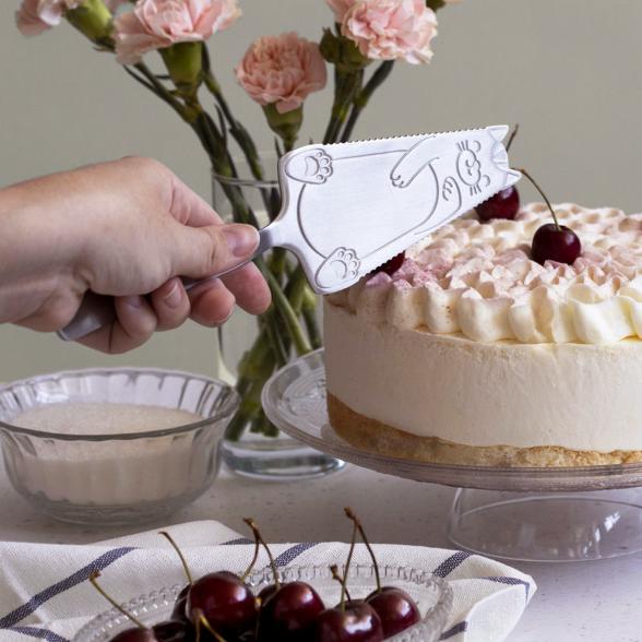 Peleg Cakitty Kuchenschneider mit Servierfläche - 114289000000 - 2 - 588px
