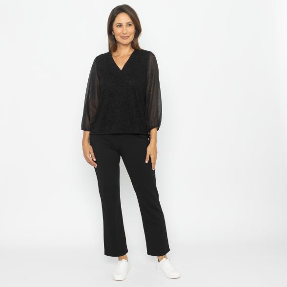 Kernig by Sarah Kern Glitzershirt schwarz 36/38 - 114355600001 - 2 - 588px