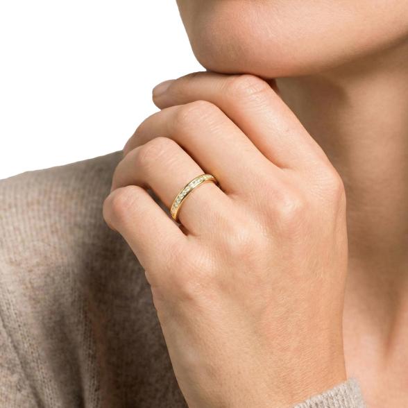 amor Ring 925 Silber vergoldet  Zirkonia 19 - 114403700003 - 2 - 588px