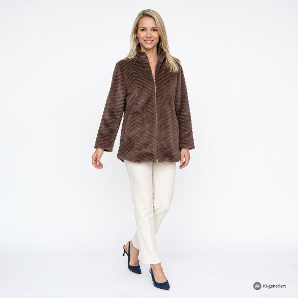 TRENDS by J. Leibfried Felljacke braun 36/38 - 114419200001 - 2 - 588px
