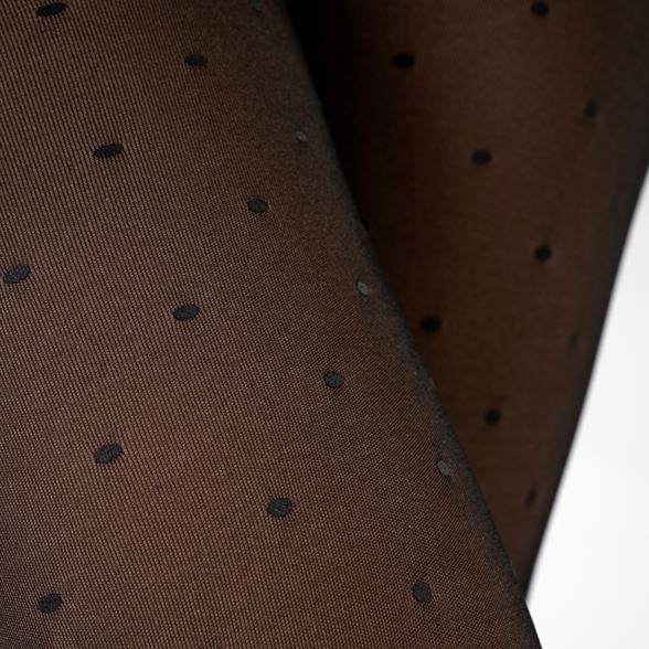 Thermostrumpfhose mit Pünktchen schwarz S (36/38) - 114492700001 - 2 - 588px
