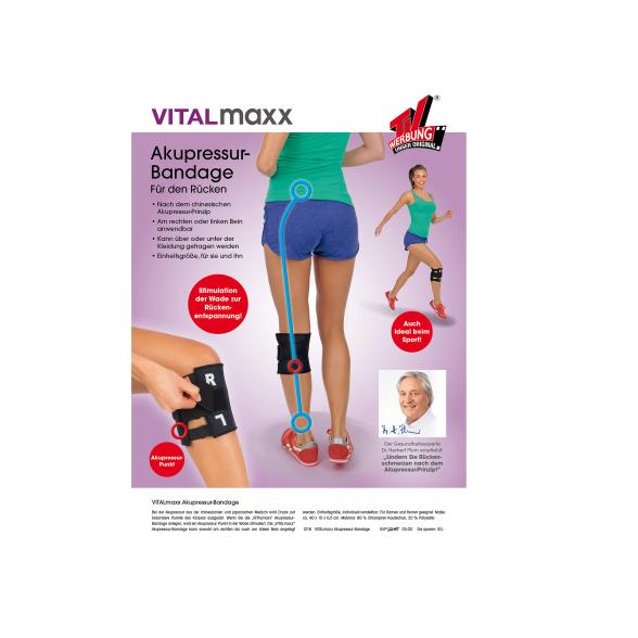 VITALmaxx Akupressur-Bandage für den Rücken - 82317200000 - 2 - 588px