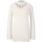 ashley brooke Damen Pullover mit Cut-Outs offwhite 38 - 105207500002 - 2 - 140px