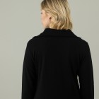 Homewear by BLUE SEVEN Damen Sweatjacke schwarz 38 - 105310100001 - 2 - 140px