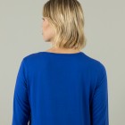 Homewear by BLUE SEVEN Damen Pyjamashirt royalblau - 105310900000 - 2 - 140px